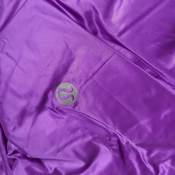 Lululemon Athletica Women's Purple Down Filled Jacket Sz Large - Picture 7 of 8